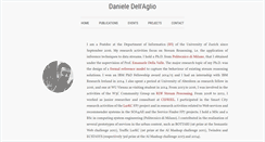 Desktop Screenshot of dellaglio.org